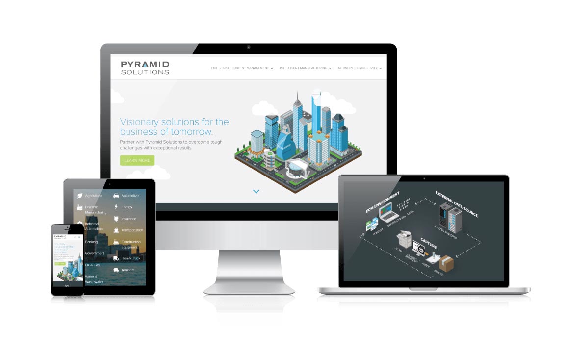 Pyramid Solutions Website