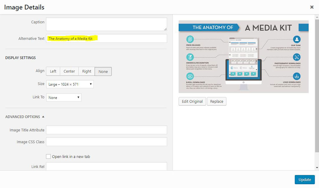 Choose good alt tags to optimize images for SEO in WordPress