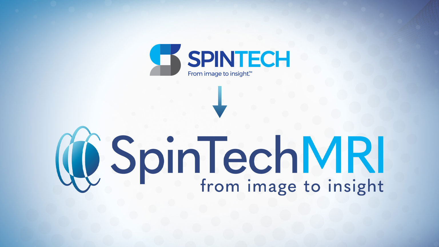 SpinTech MRI Logo Change