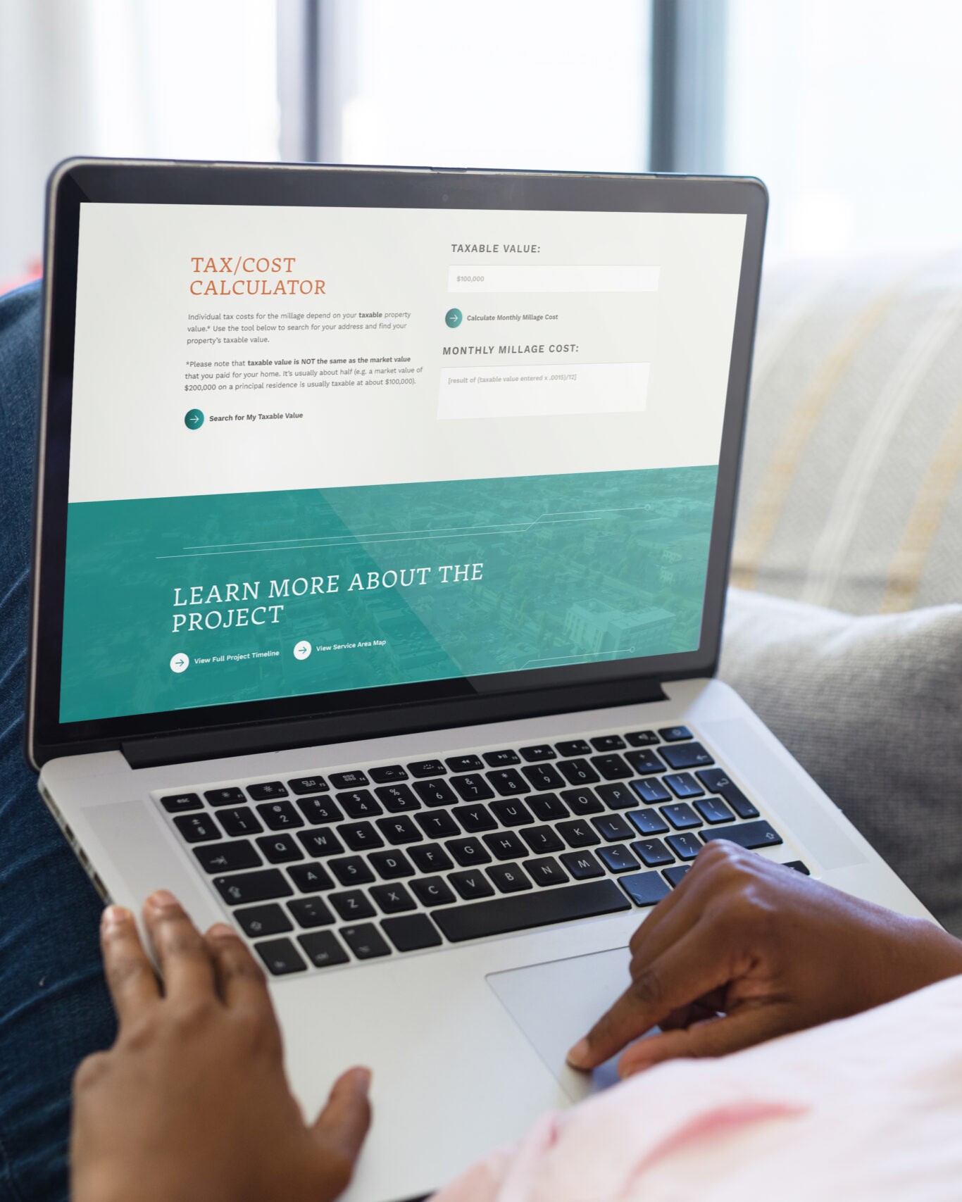 Hbpw Fiber Site Mockup - Portrait