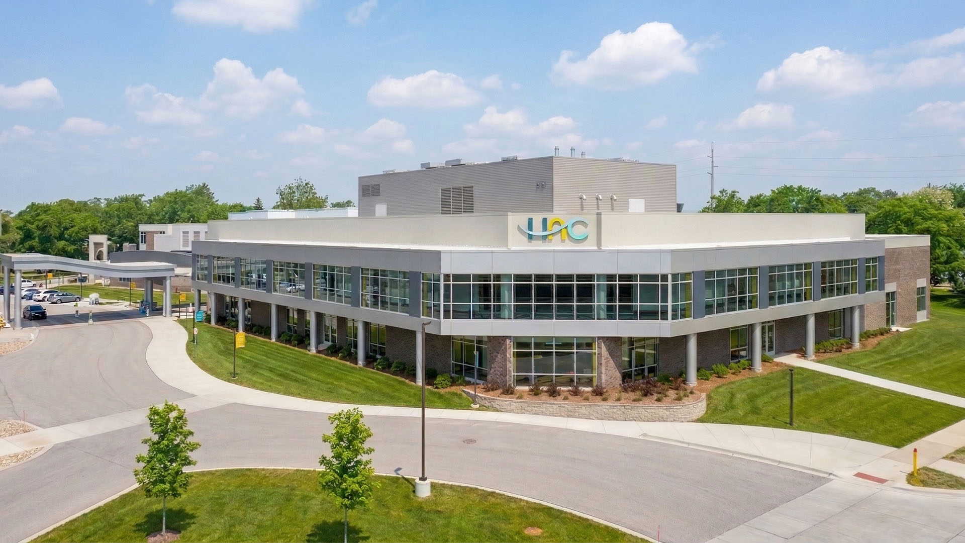 Holland Aquatic Center - Full Facility Aerial