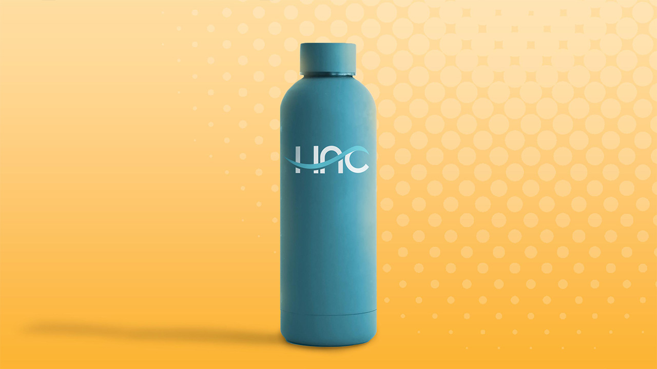 Holland Aquatic Center - Water Bottle With Logo