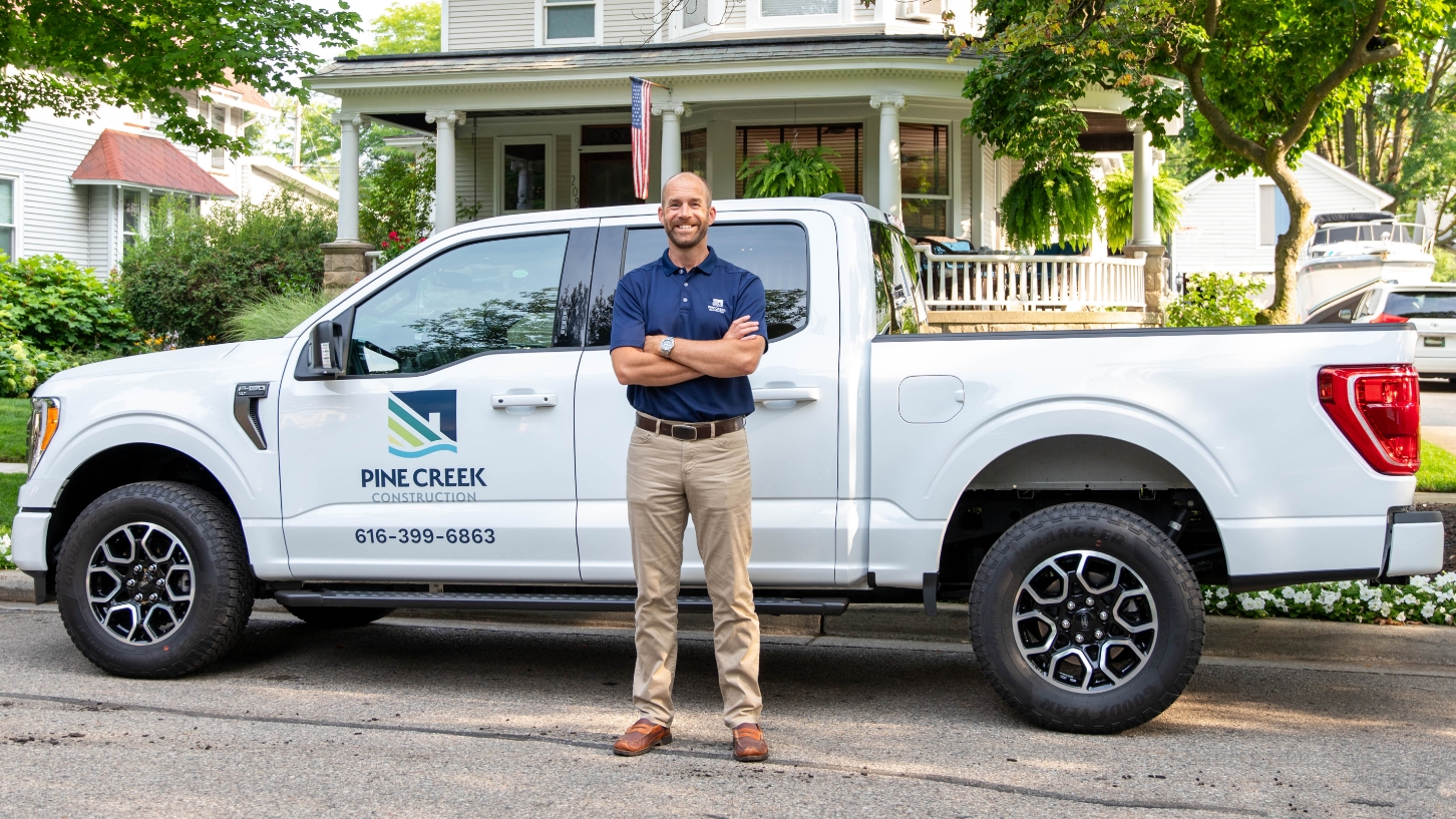 Pine Creek Construction - Bill With Truck