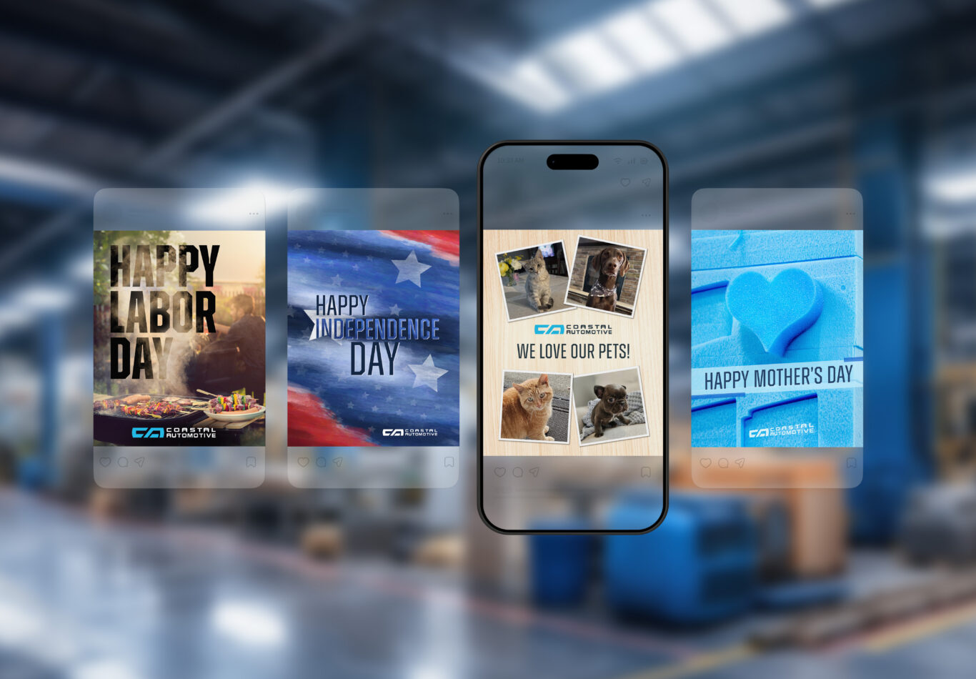 Coastal Automotive Social Posts