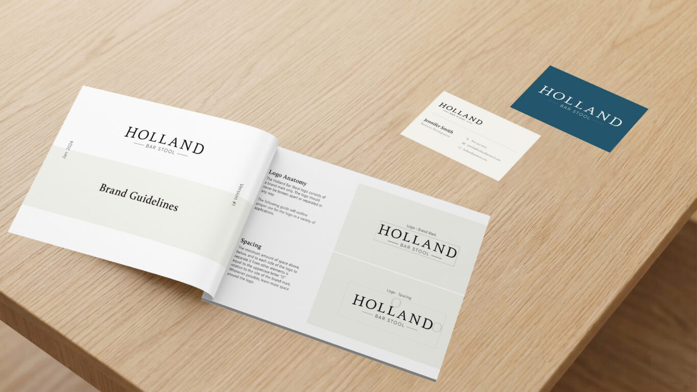 Holland Bar Stool Logo And Branding
