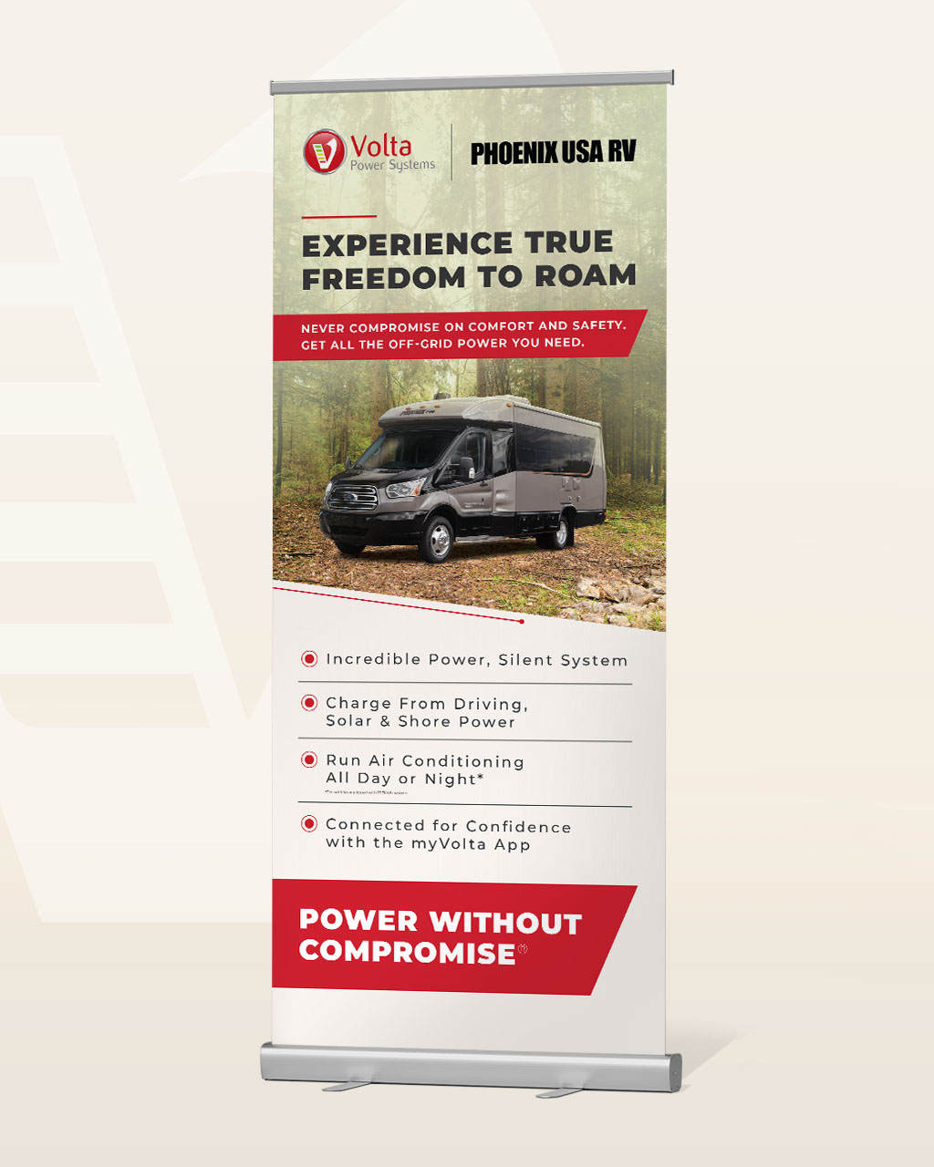 Volta - Pull Up Banner